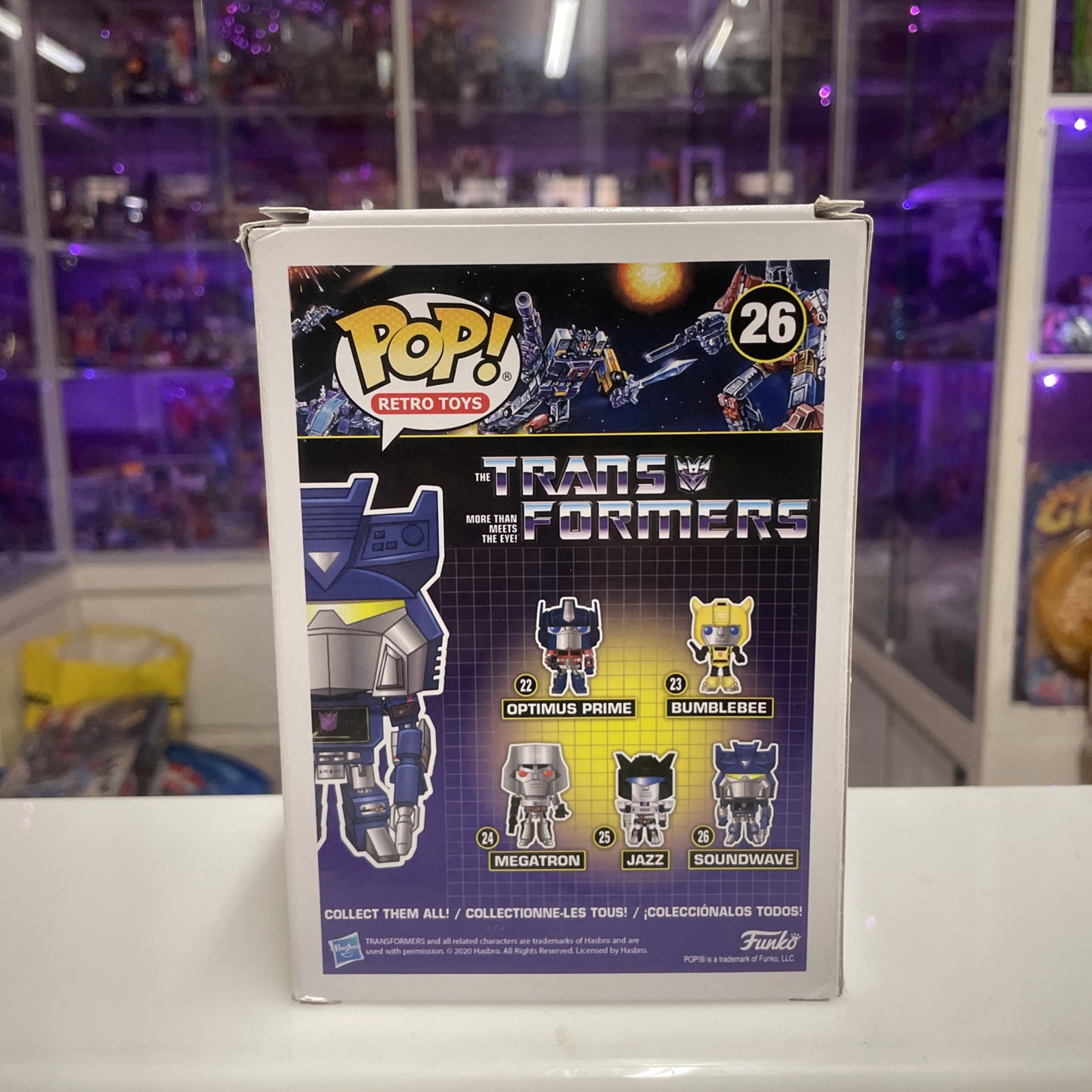 FUNKO POP Retro Toys Transformers # 26 Soundwave - immagine 3