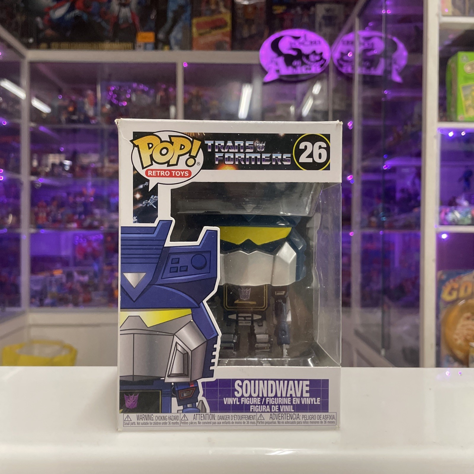 FUNKO POP Retro Toys Transformers # 26 Soundwave