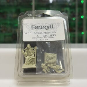 Fenryll FA 13 Nécromancien & Familiers 25 mm - blister pack - resina