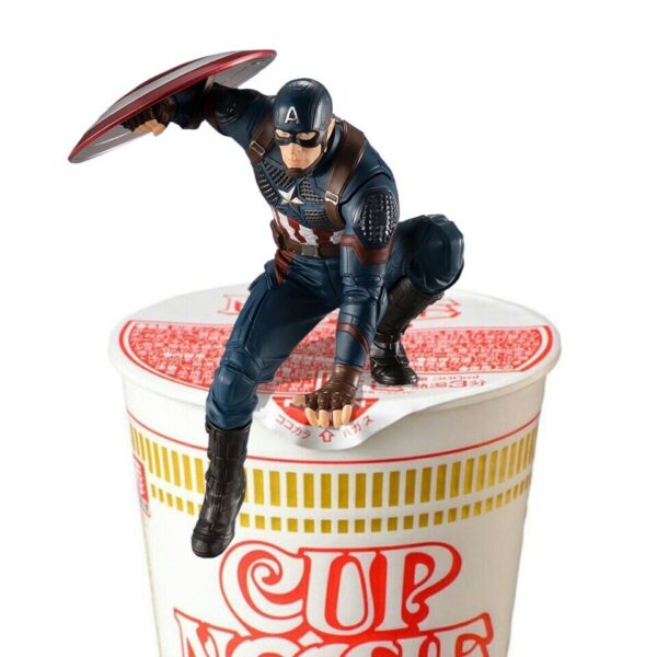 Furyu Marvel Avengers Endgame noodle stopper figure Captain America - immagine 8