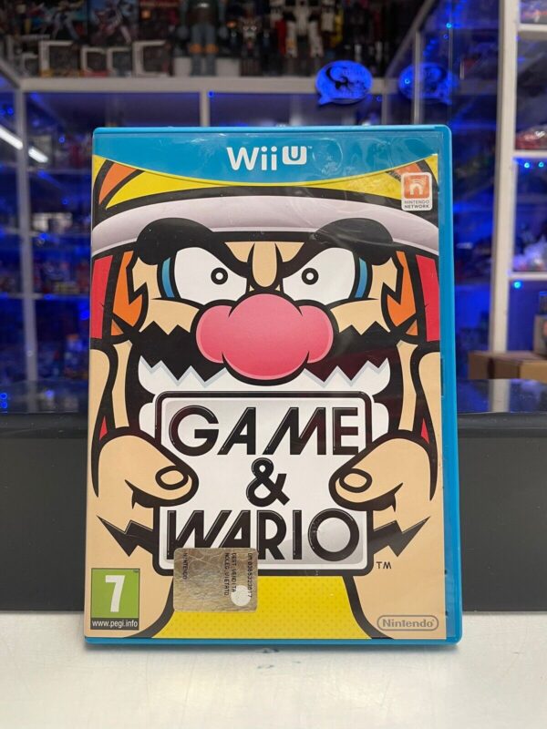 GAME & WARIO NINTENDO WIIU PAL  ITALIANO COMPLETO RARO MULTILINGUAL