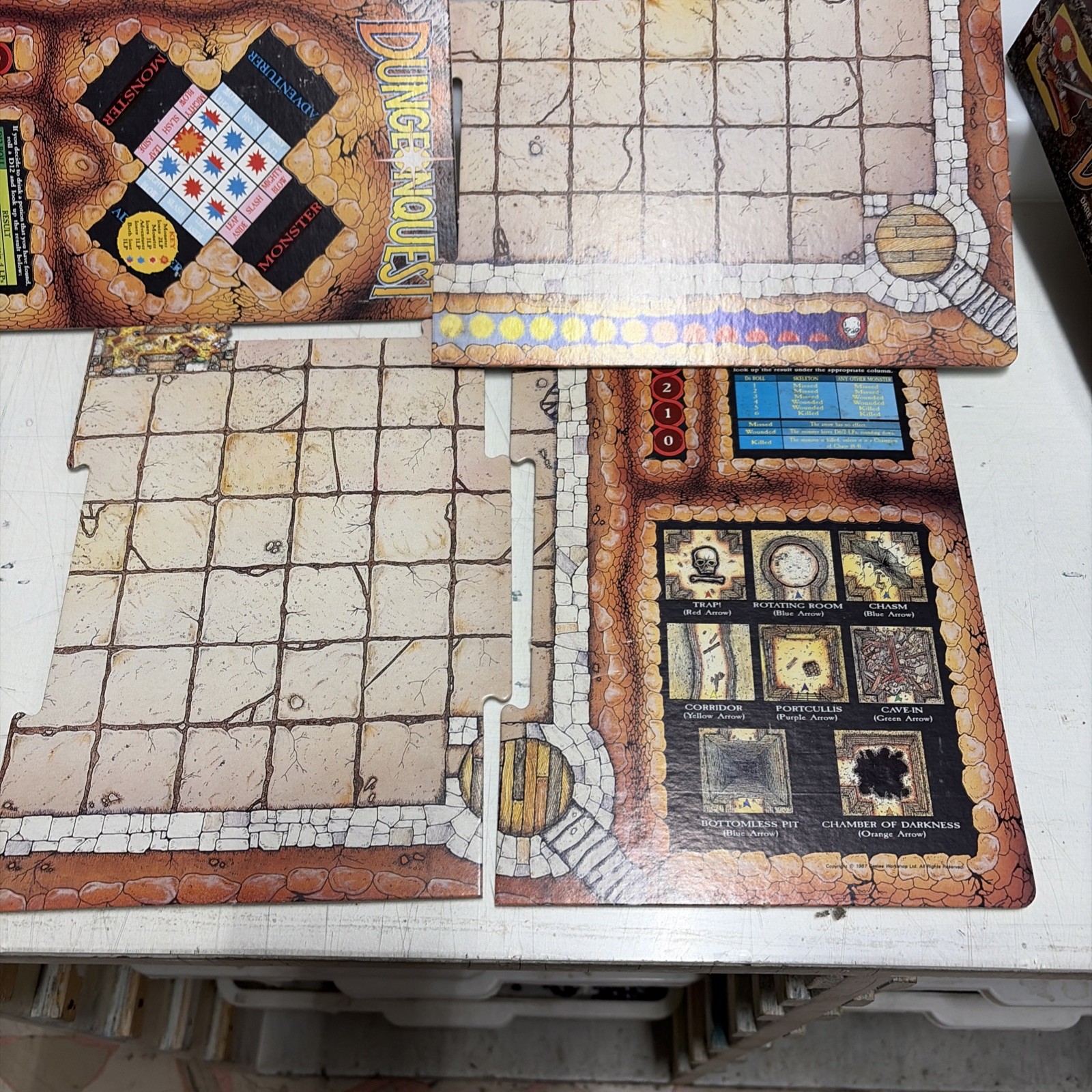 Games Workshop Talisman - DUNGEONQUEST - Italiano OTTIMO Vintage - immagine 13