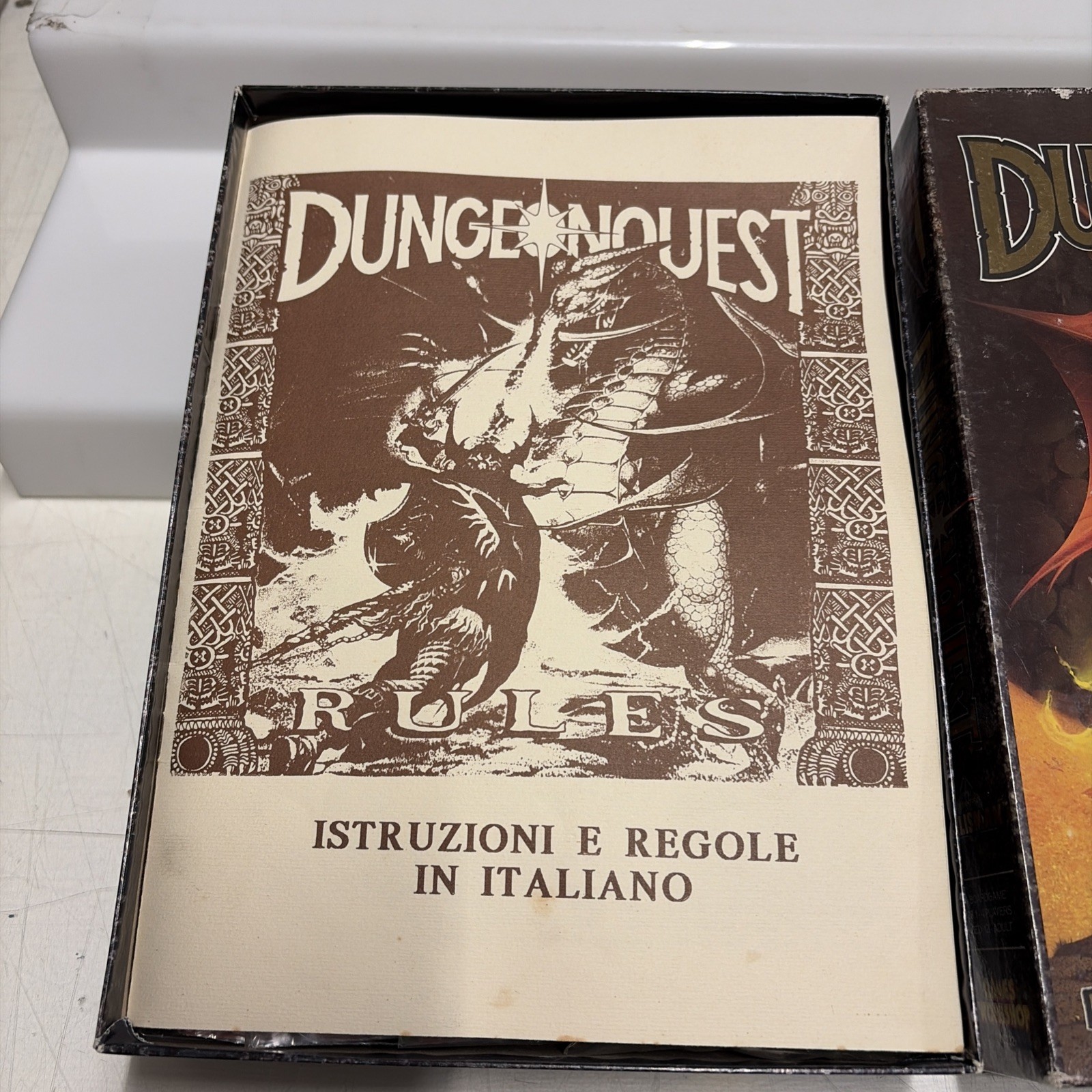 Games Workshop Talisman - DUNGEONQUEST - Italiano OTTIMO Vintage - immagine 6