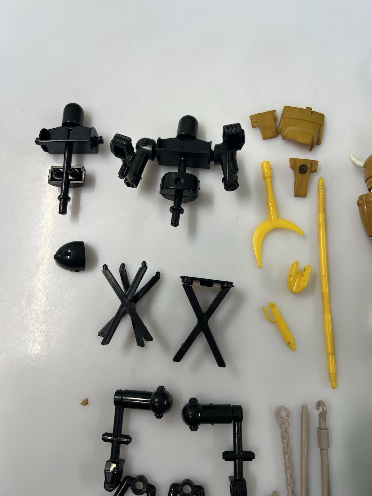 Gig takara I 5 samurai Trooper - Lotto Composto Da 6 Personaggi Con Varie Parti - immagine 9