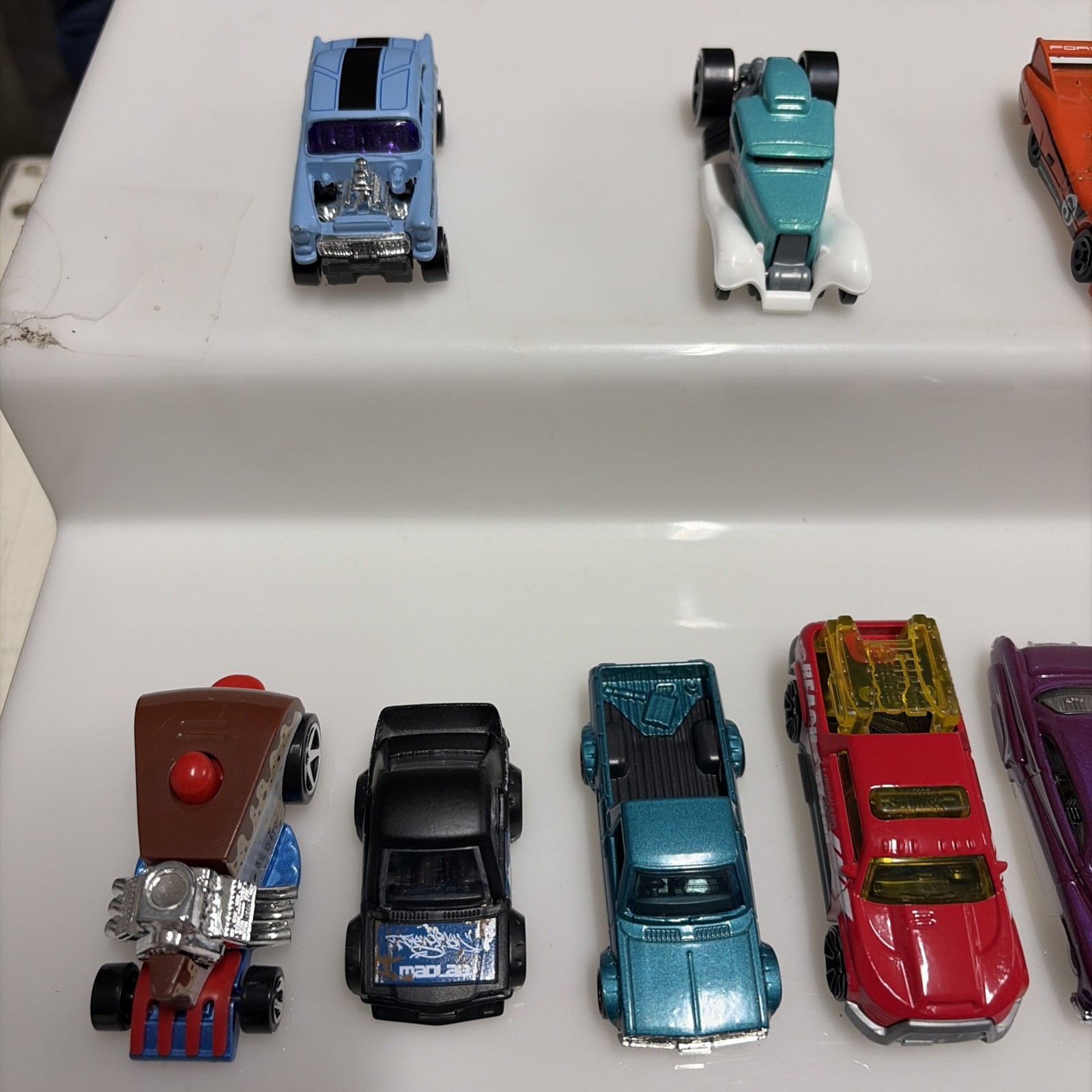 HOT WHEELS Lotto Auto e Mezzi 55 Pezzi Usati Perfetti - immagine 7