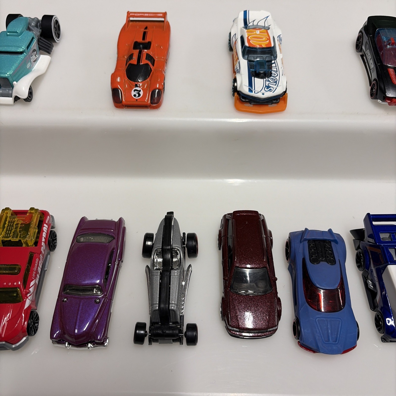 HOT WHEELS Lotto Auto e Mezzi 55 Pezzi Usati Perfetti - immagine 8