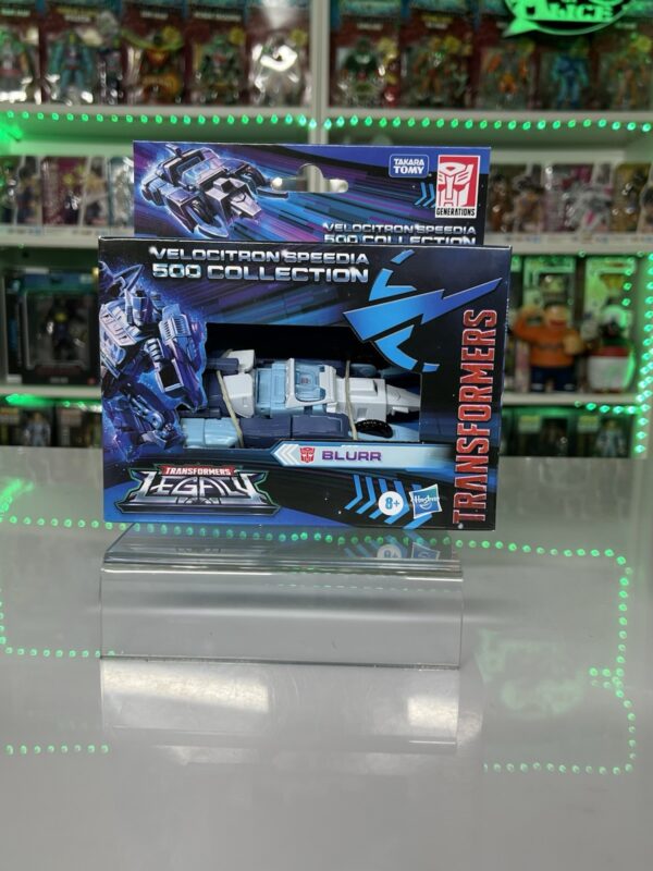 Hasbro - Transformers Legacy Velocitron Speedia - Blurr - immagine 3
