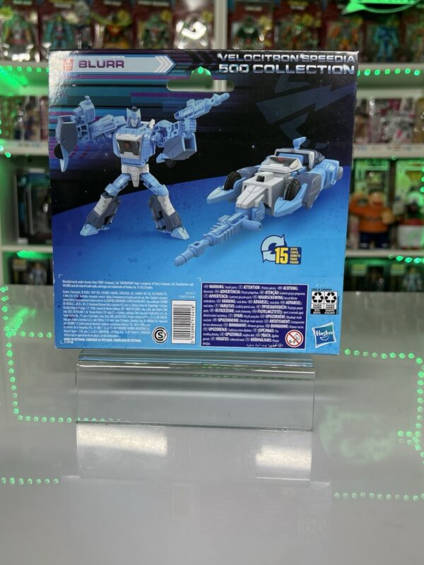 Hasbro - Transformers Legacy Velocitron Speedia - Blurr - immagine 4