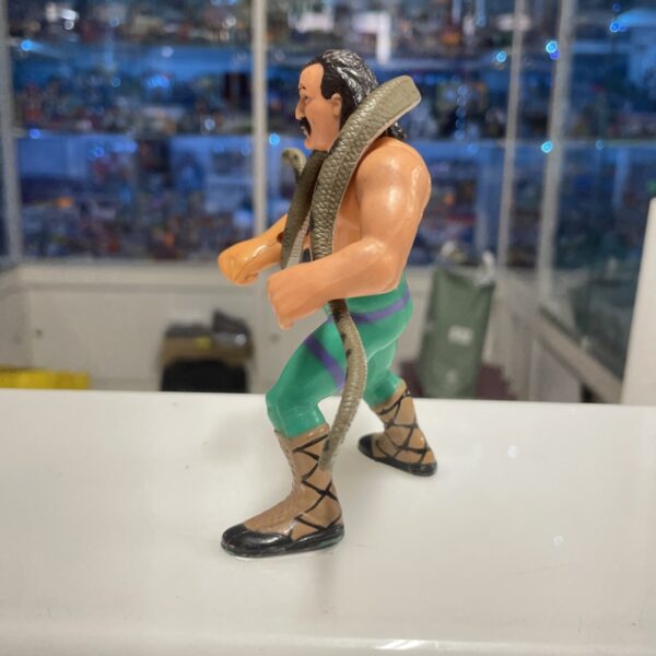 Hasbro WWF wrestling 1991 Serie Jake the Snake Roberts Figure - immagine 3