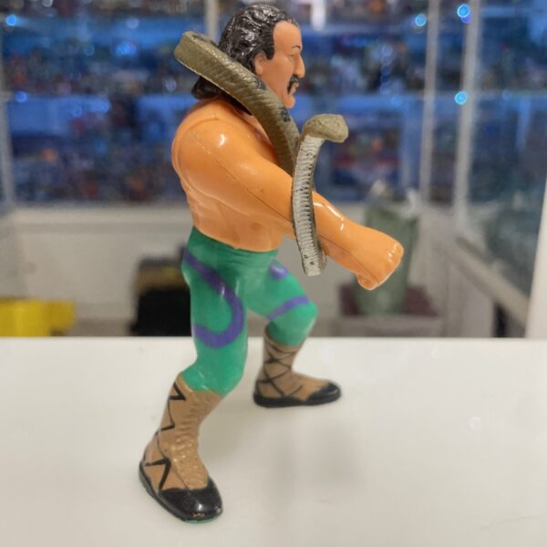 Hasbro WWF wrestling 1991 Serie Jake the Snake Roberts Figure - immagine 5
