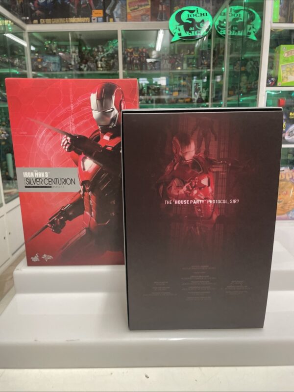 Hot Toys MMS213 - Marvel Iron Man 3 Silver Centurion Mark 33 XXXIII - 1/6 - immagine 5