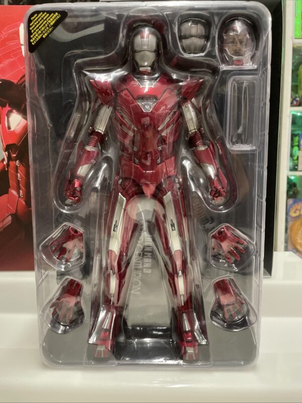 Hot Toys MMS213 - Marvel Iron Man 3 Silver Centurion Mark 33 XXXIII - 1/6 - immagine 6