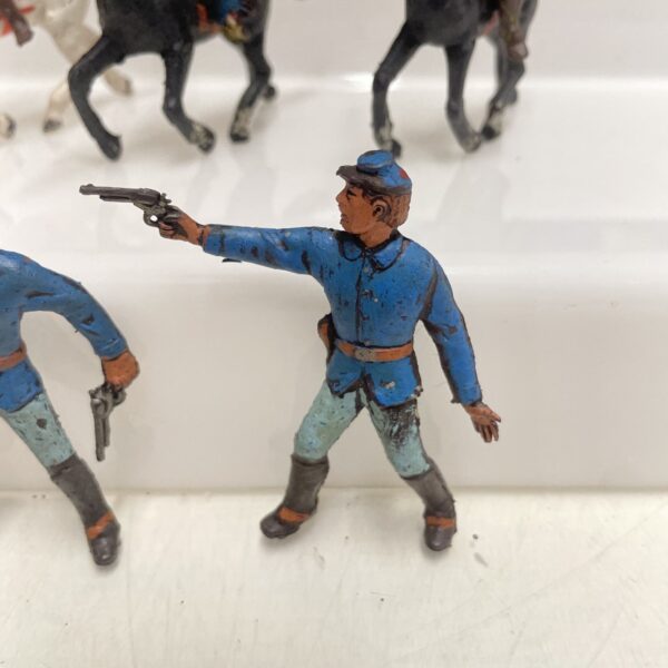 ISAS Cromoplasto XILOPLASTO Soldatini  FAR WEST Cowboys - scala 1/32 - immagine 4