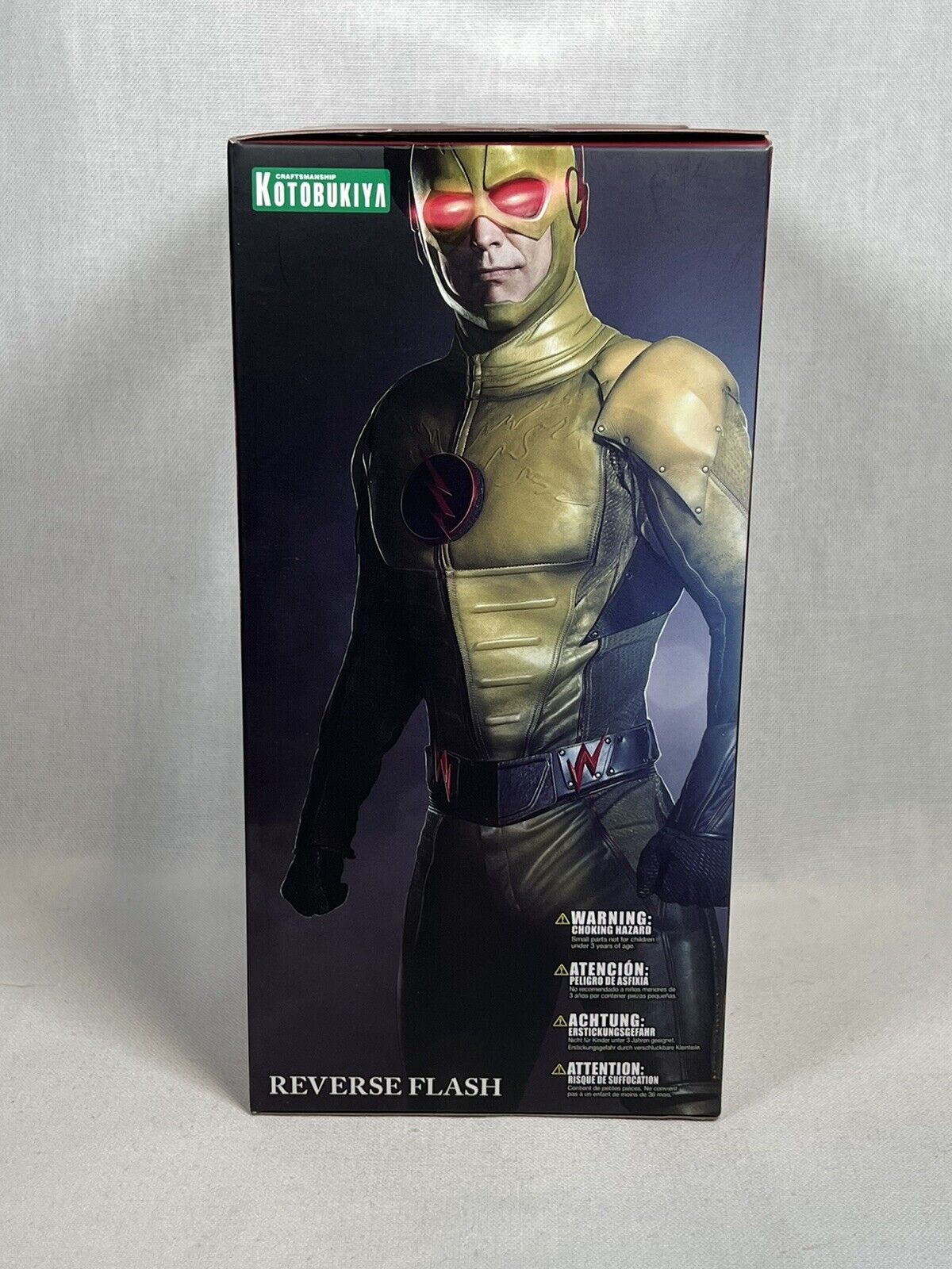 Kotobukiya Artfx+ 1/10 Scale Pre-painted Figure DC Reverse Flash Tv Series - immagine 5