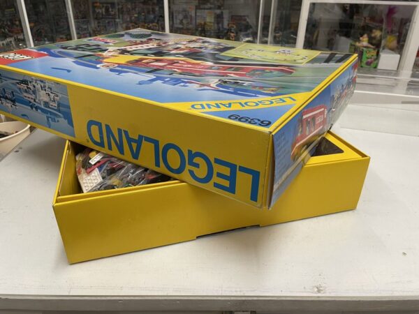 Lego 6399 Airport Shuttle 9V Legoland City Town Monorail 1989 RARA Box PERFETTA! - immagine 4
