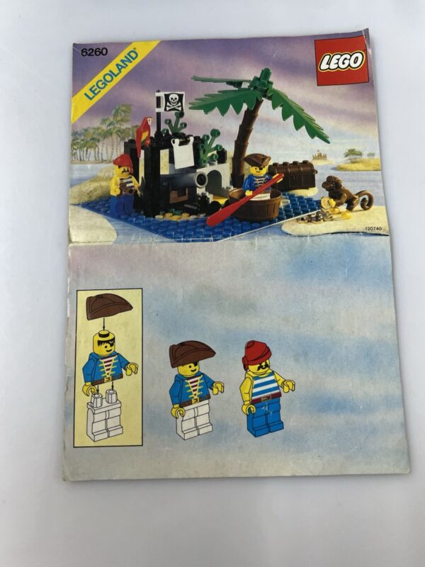 Lego Castle Pirates Set Vintage 6260 Shipwreck Island 6260 - immagine 4