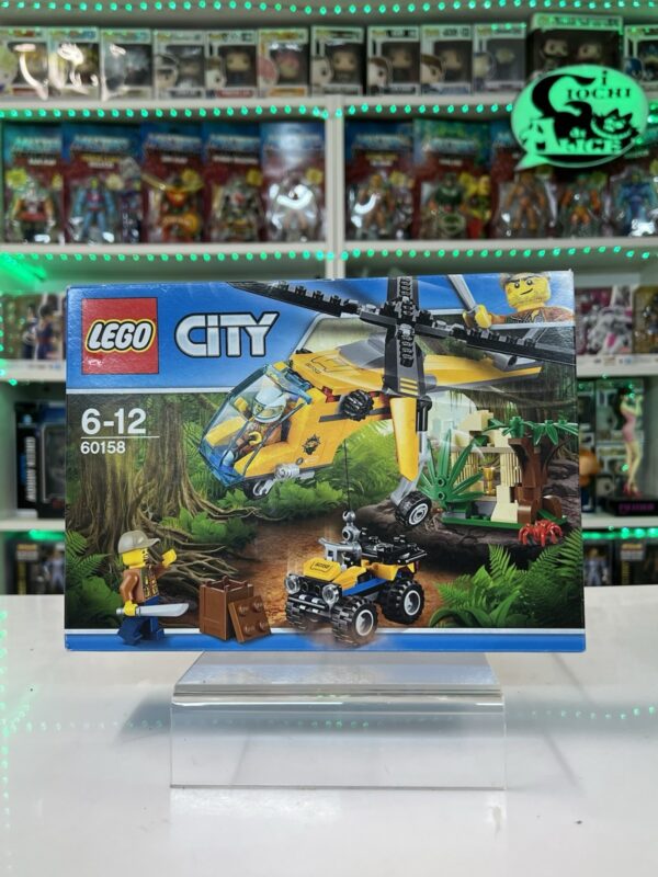 Lego City set 60158 Elicottero da carico giungla