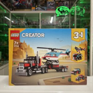 Lego Creator 31146 - Flatbed Truck with Helicopter - Nuovo