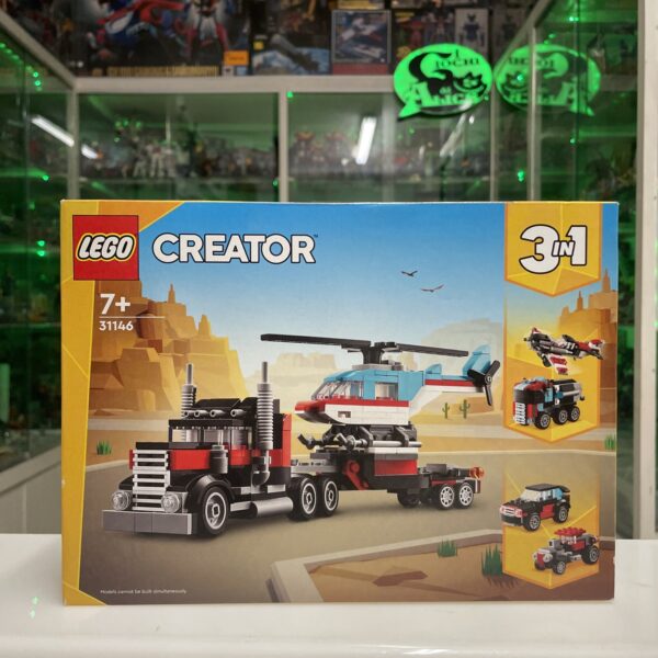 Lego Creator 31146 - Flatbed Truck with Helicopter - Nuovo