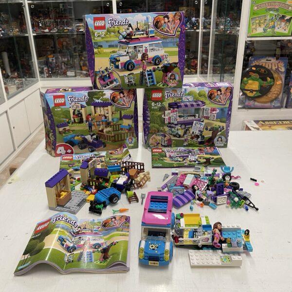 Lego Lotto ORIGINALE - Friends - 9 Set 41347 41335 41371 41316 41364 41333 ++
