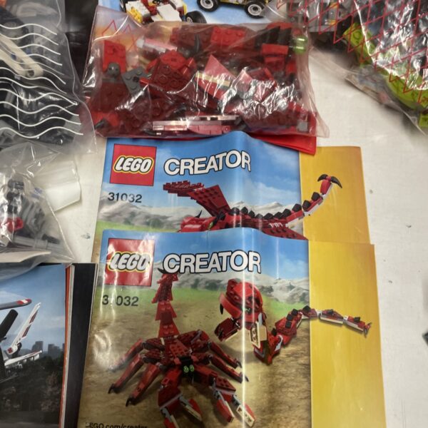 Lego Lotto ORIGINALE - Technic Creator - 10 Set 42046 31074 31032 3 Kg - immagine 11