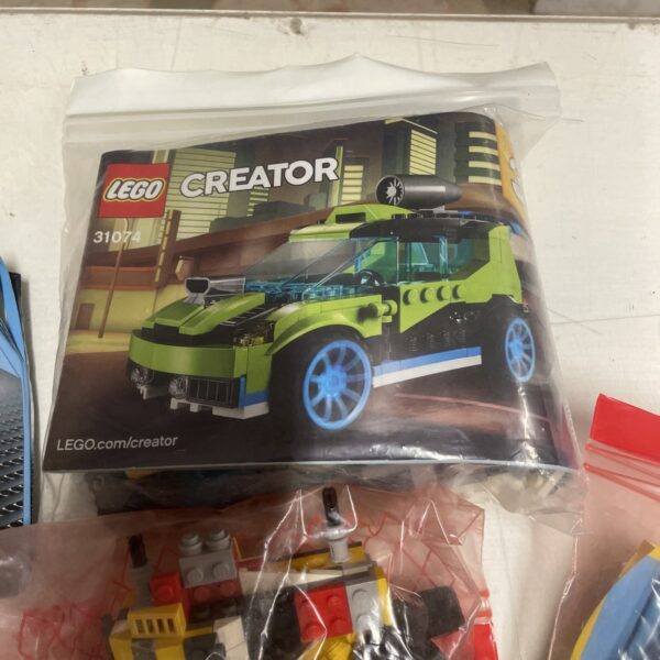 Lego Lotto ORIGINALE - Technic Creator - 10 Set 42046 31074 31032 3 Kg - immagine 9