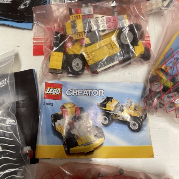 Lego Lotto ORIGINALE - Technic Creator - 10 Set 42046 31074 31032 3 Kg - immagine 10
