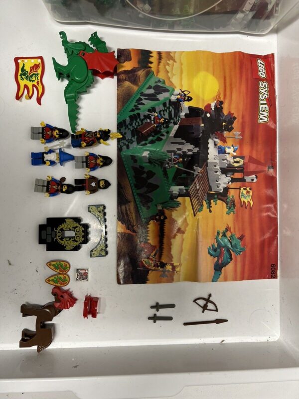 Lego Serie Castle - Set 6082 Fire Breathing Fortress - 100% Completo - immagine 4