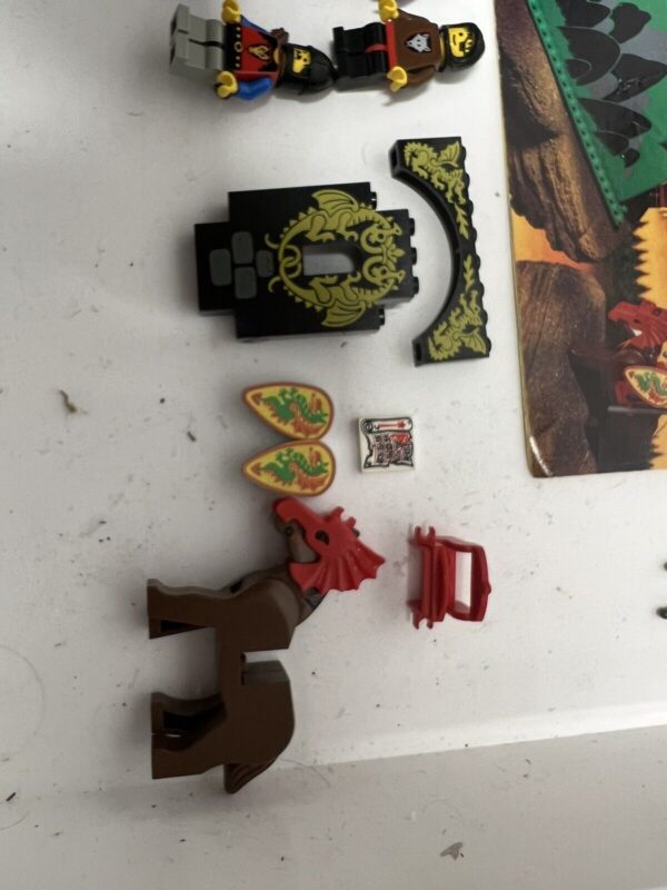 Lego Serie Castle - Set 6082 Fire Breathing Fortress - 100% Completo - immagine 7
