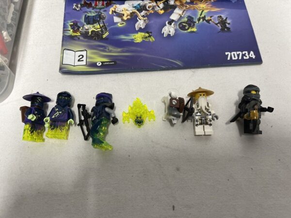 Lego serie Ninjago set 70734 Master Wu Dragon Quasi Completo No Scatola - immagine 5