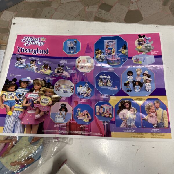 MATTEL - BARBIE - The Heart Family Bathtime Fun Double Stroller - immagine 10