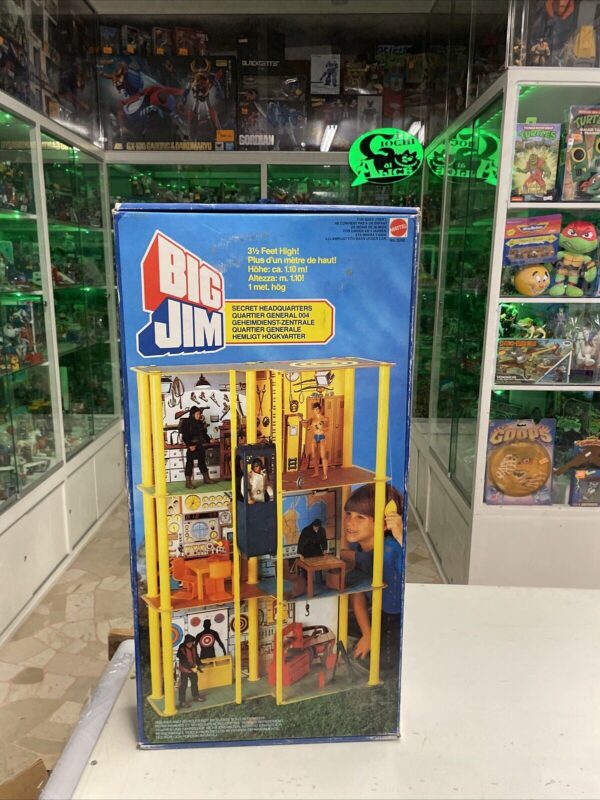 MATTEL BIG JIM Quartier Generale - Secret Headquarters - NON GIOCATA