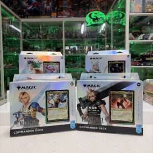 Magic FINAL FANTASY Commander Deck Collector’s Edition - Set 4 Diversi MTG, Eng
