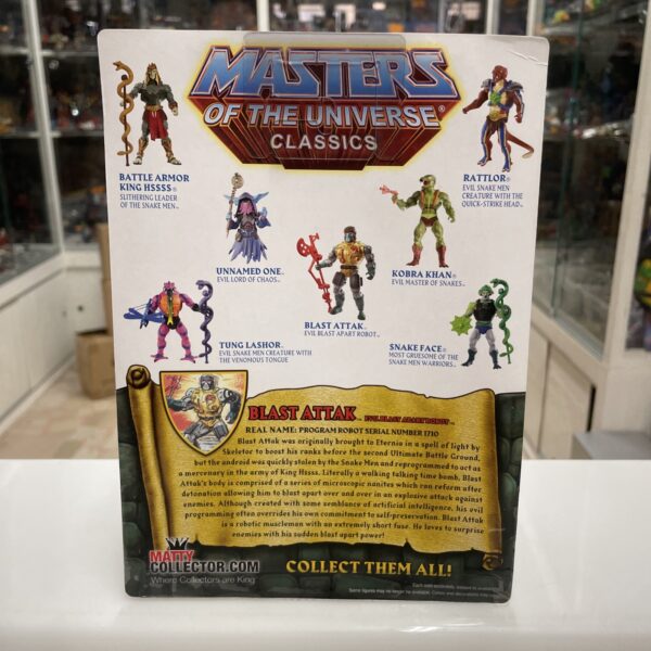Mattel BLAST ATTAK Super 7 MOTUC Masters of the Universe Classic NUOVO - immagine 5