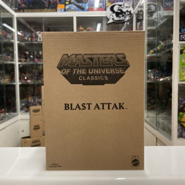 Mattel BLAST ATTAK Super 7 MOTUC Masters of the Universe Classic NUOVO