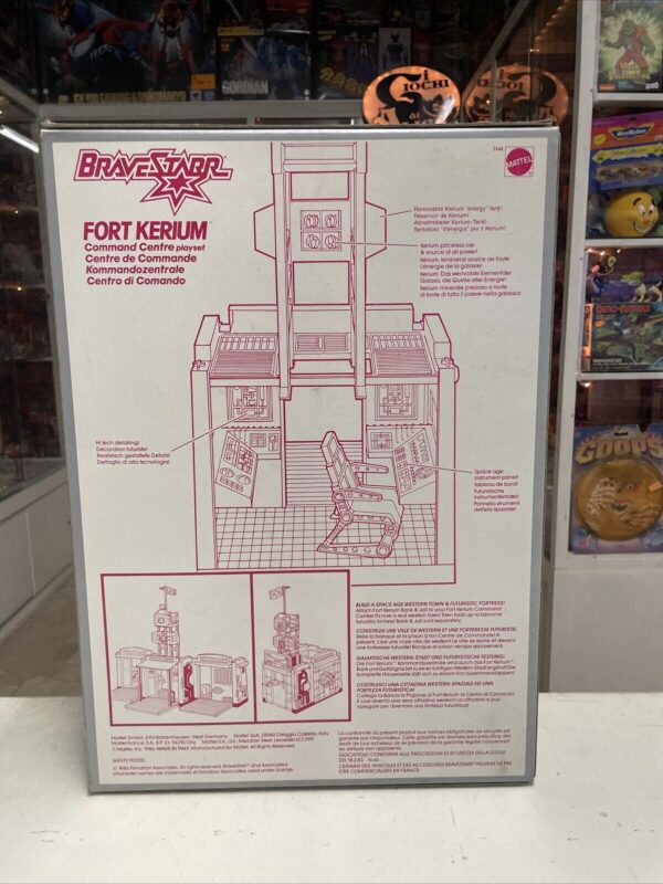 Mattel  BRAVESTARR - Fort Kerium - Centro di Comando - Command Centre MISB - immagine 3