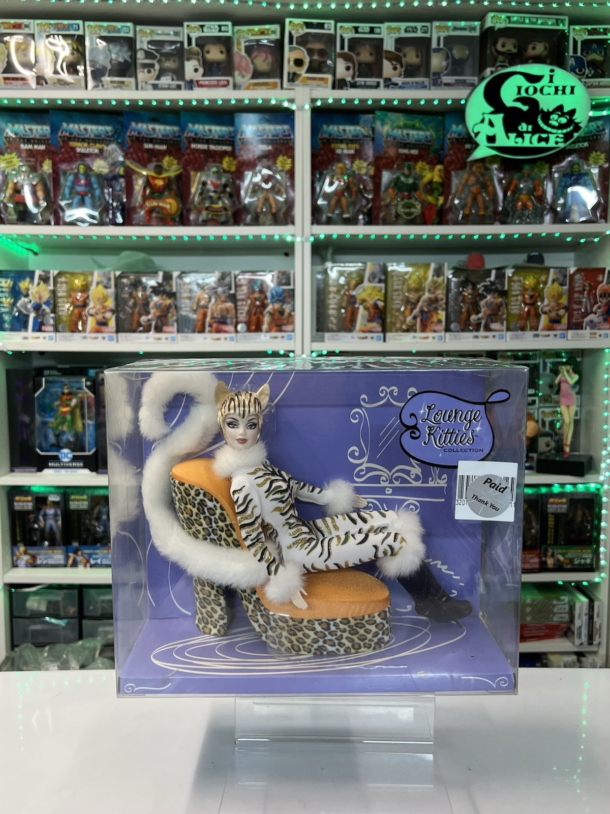 Mattel Barbie - Lounge Kitties Collection - Lounge Kitties #1 Barbie White Tiger