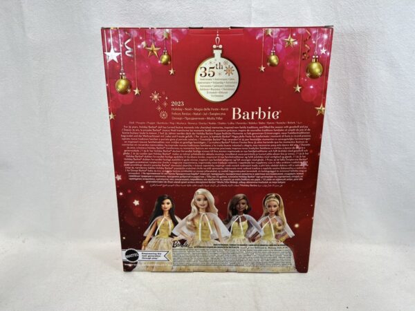 Mattel Barbie  special edition  Holiday Barbie  2023 Magia Delle Feste 35th - immagine 4