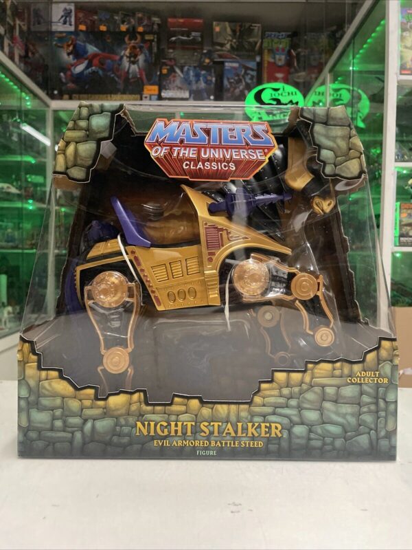 Mattel NIGHT STALKER Matticollector MOTUC Masters of the Universe Classic NUOVO - immagine 5