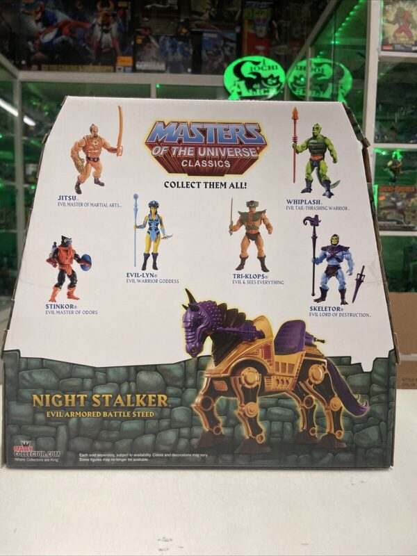 Mattel NIGHT STALKER Matticollector MOTUC Masters of the Universe Classic NUOVO - immagine 7