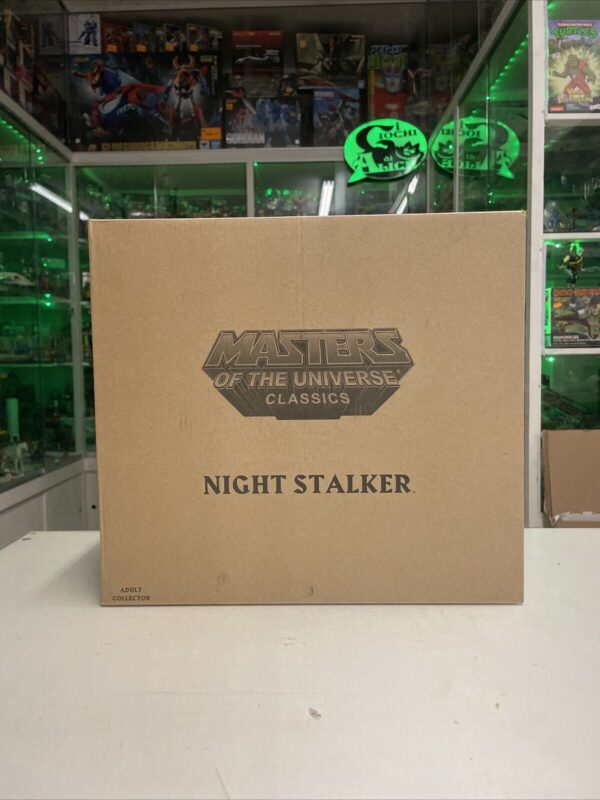 Mattel NIGHT STALKER Matticollector MOTUC Masters of the Universe Classic NUOVO
