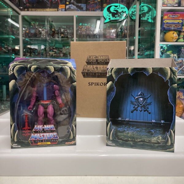 Mattel SPIKOR SDCC Cartoon Super 7 MOTUC Masters of the Universe Classic NUOVO - immagine 3