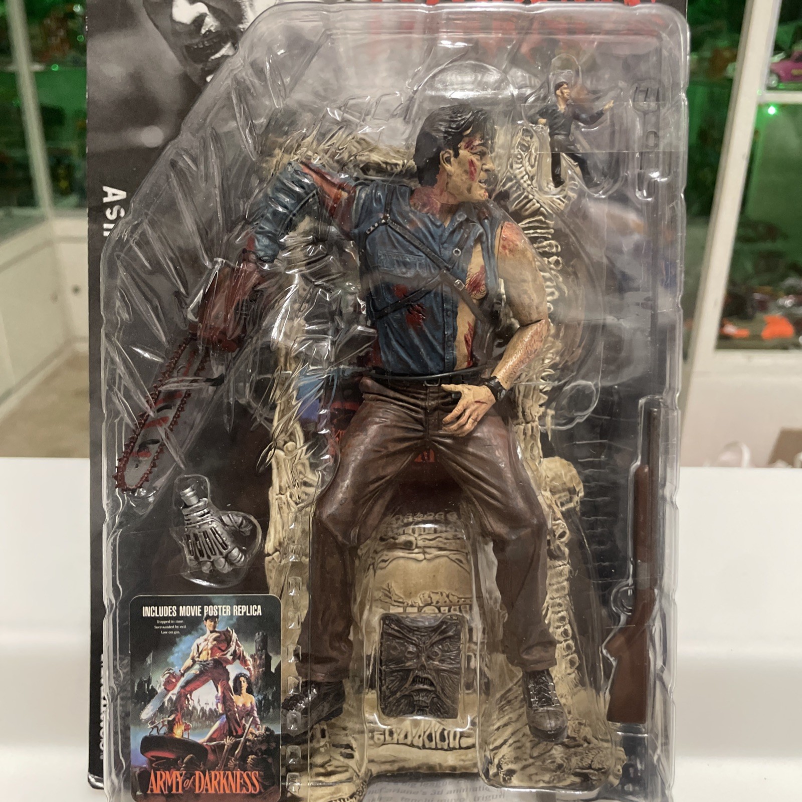 Mcfarlane Toys - Movie Maniacs - Ash- Army Of Darkness- Nuova Sigillata - immagine 3