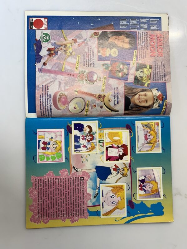 Merlin Collection  Album Figurine Vintage - Sailor Moon Sticker Album Completo - immagine 7