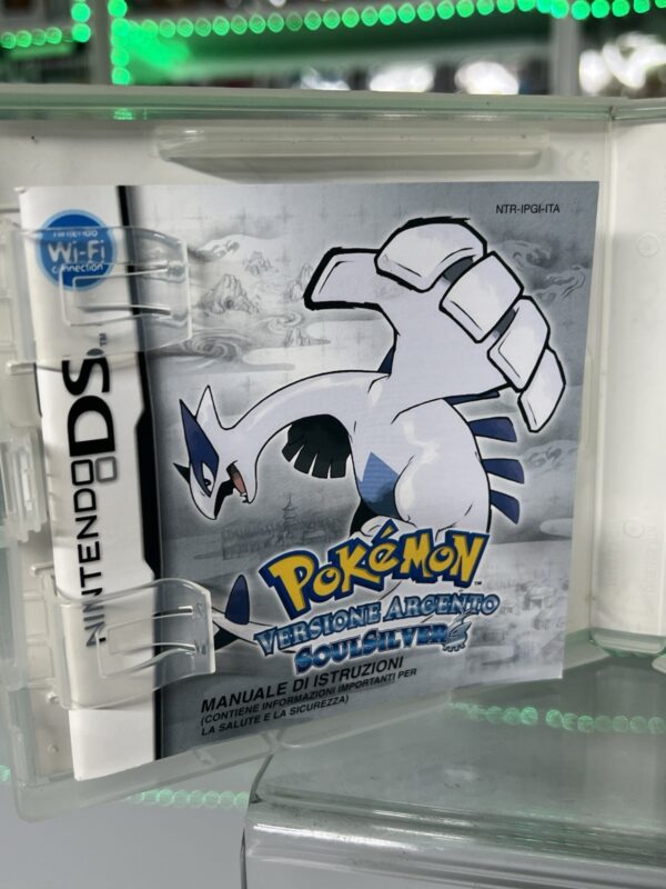 NINTENDO DS 2DS 3DS Pokemon Versione Argento Soul Silver - immagine 9