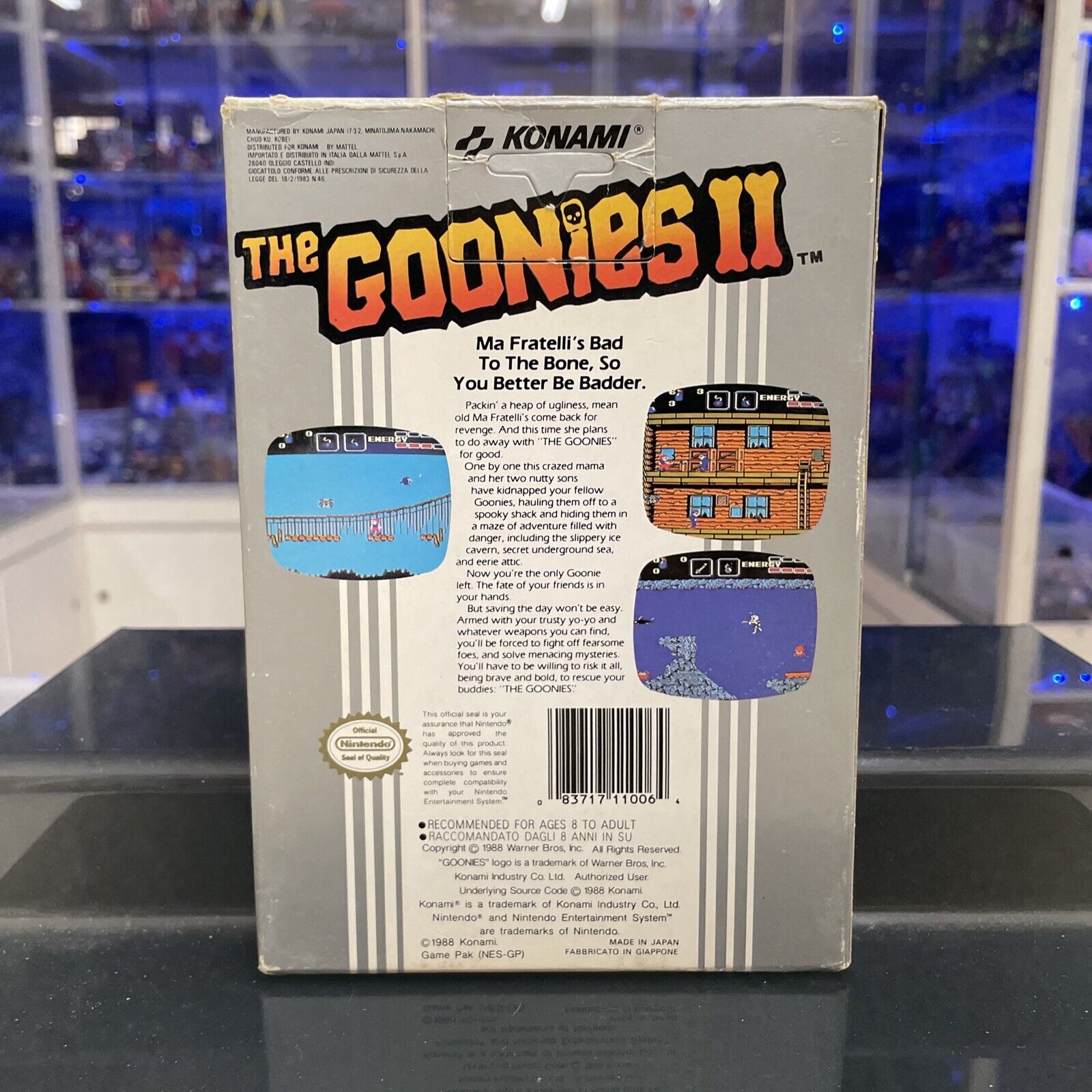 NINTENDO-NES-The-Goonies-2-GIG-Electronics-TESTATO-PAL-A-134597602011-2