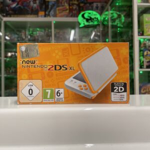 Nintendo 2DS xl Consolle Portatile Arancione/Bianco Perfetto  PAL ita COMPLETO