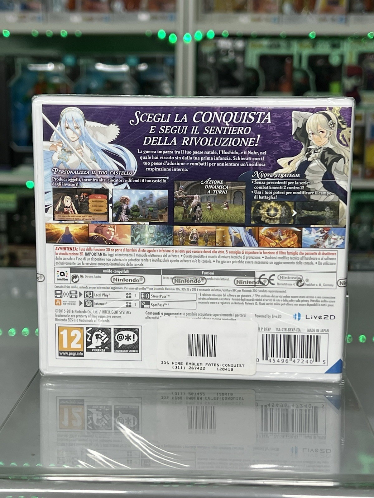 Nintendo 3DS 2DS videogioco - Fire Emblem Fates: Conquista - immagine 5