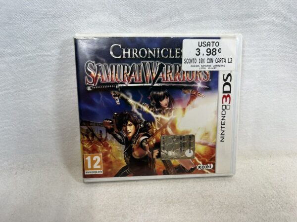 Nintendo 3DS 2DS videogioco Samurai warriors Chronicles - immagine 3