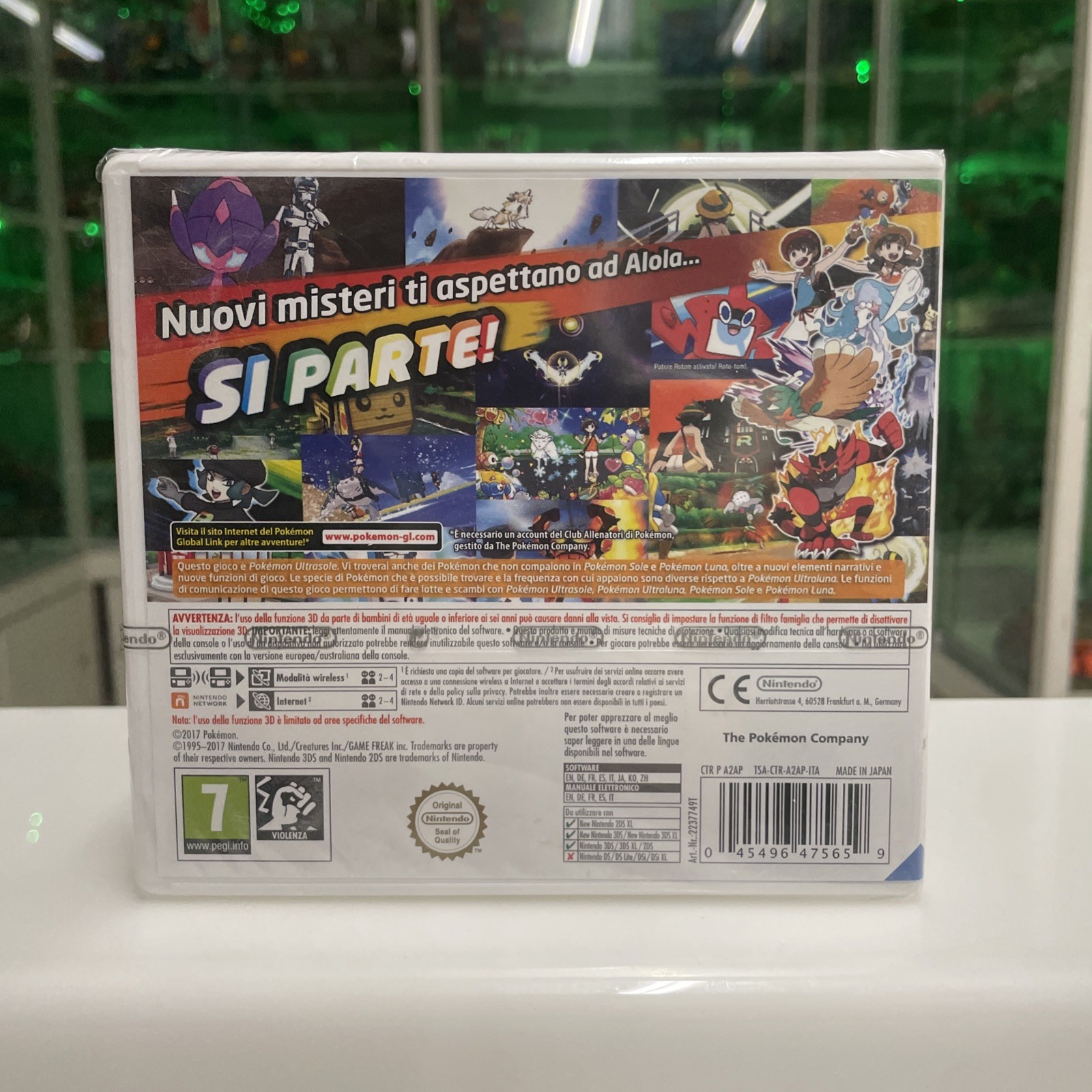 Nintendo 3DS POKEMON Ultra SOLE Pal Ita NUOVO - immagine 3